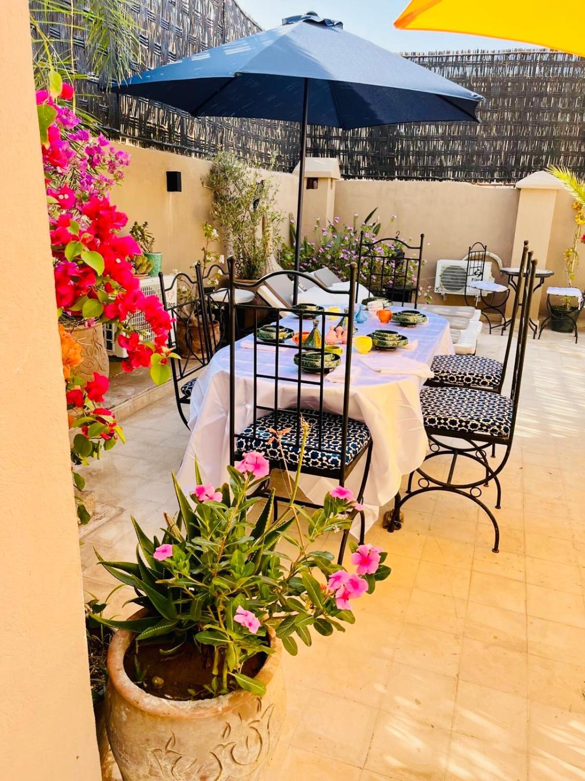 Riad Darna 4 Chambres Avec Piscine Et Petit Dejeuner Marrakesh Buitenkant foto