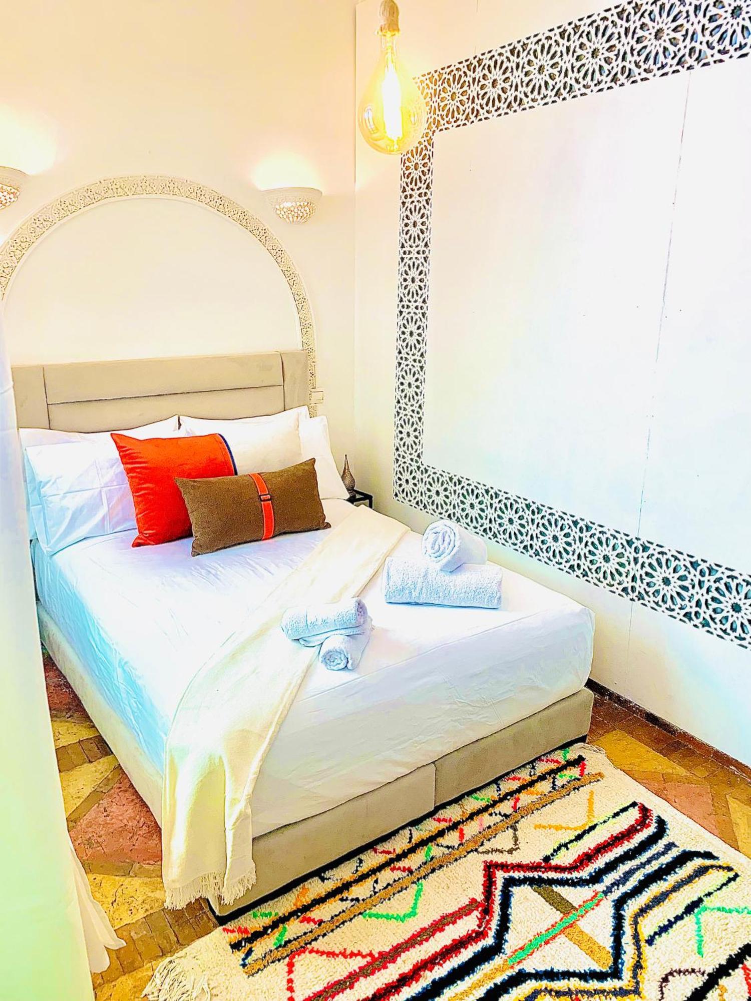 Riad Darna 4 Chambres Avec Piscine Et Petit Dejeuner Marrakesh Buitenkant foto