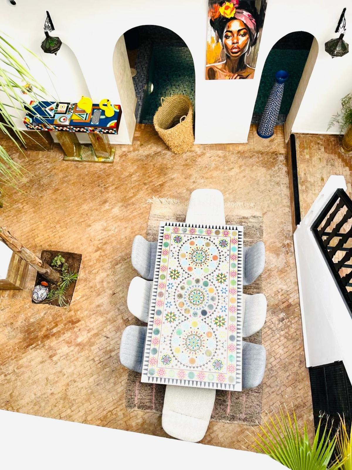 Riad Darna 4 Chambres Avec Piscine Et Petit Dejeuner Marrakesh Buitenkant foto