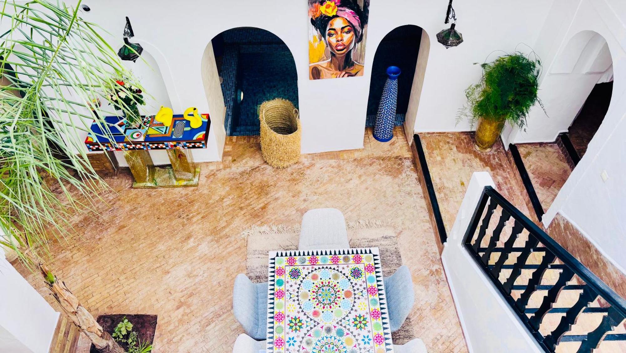 Riad Darna 4 Chambres Avec Piscine Et Petit Dejeuner Marrakesh Buitenkant foto