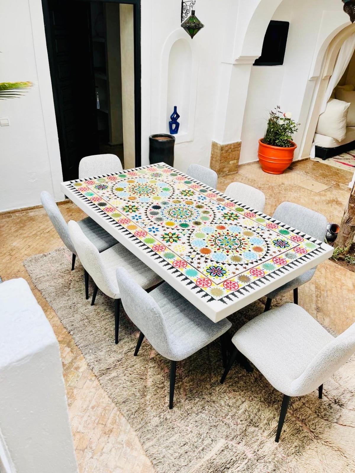 Riad Darna 4 Chambres Avec Piscine Et Petit Dejeuner Marrakesh Buitenkant foto