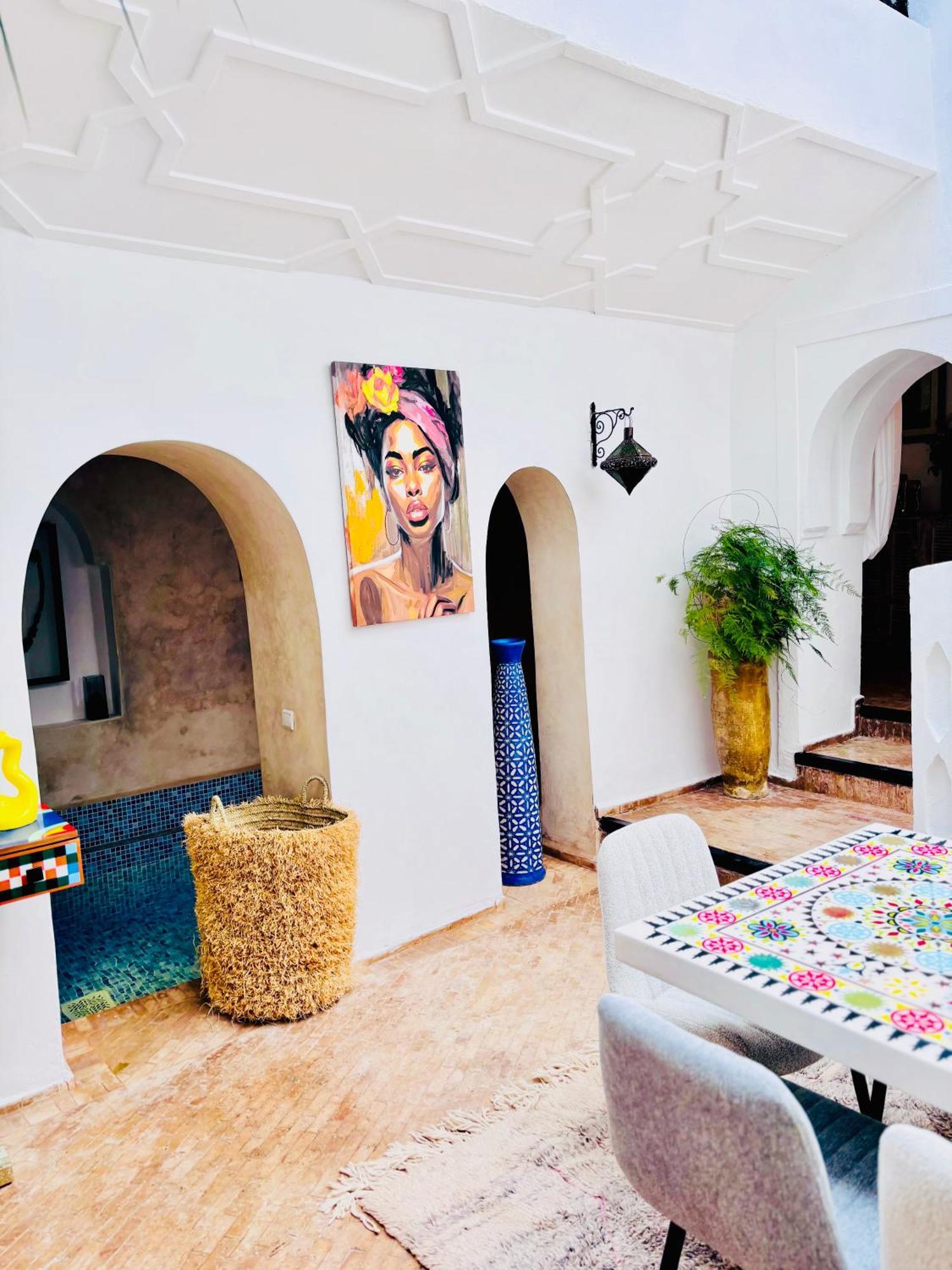 Riad Darna 4 Chambres Avec Piscine Et Petit Dejeuner Marrakesh Buitenkant foto