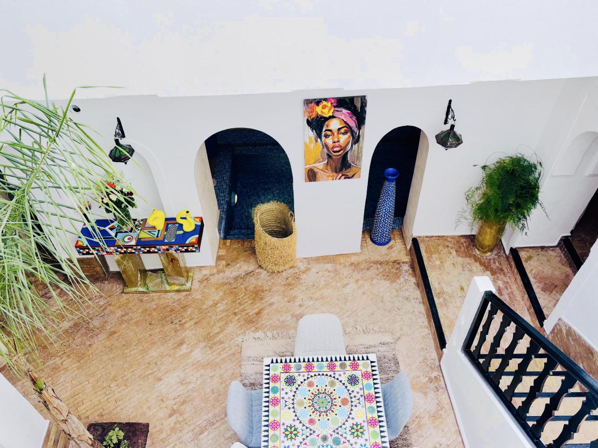 Riad Darna 4 Chambres Avec Piscine Et Petit Dejeuner Marrakesh Buitenkant foto